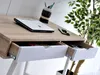 Scrivania SAYER con cassetti - bianco / rovere sonoma Anteprima dell’immagine prodotto 4