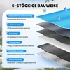 Outdoor Katzenhaus, Robustes 4-Jahreszeiten Katzenhäuschen Produktbild-Vorschau 4