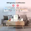 Puluomis Mini réfrigérateur 4 L avec miroir LED portable Voir les images du produit 3