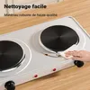 Wiltec Double plaque chauffante 2000 W, 460 x 240 x 55 mm, Voir les images du produit 5