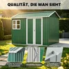 Geräteschuppen Gerätehaus Metall Gartenhaus Satteldach Produktbild-Vorschau 3