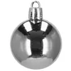 A single silver Christmas ornament is shown against a white background. Anteprima dell’immagine prodotto