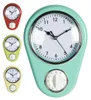 50er Jahre Retro Wanduhr Küchenuhr mit Kurzzeitmesser Produktbild-Vorschau 1