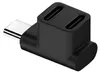 Avizar, adaptateur USB-C double, angle de 90°, charge Voir les images du produit 1