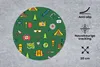 MuchoWow® Mauspad Mousepad Camping - Zelt - Axt - Rucksack Produktbild-Vorschau 2