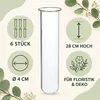 Reagenzgläser groß: 6 Stück, 28 cm, Ø 4 cm Produktbild-Vorschau