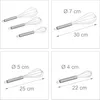 Relaxdays Relaxdays Schneebesen 3er-Set - Produktbild-Vorschau 4