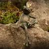 Bronzefigur Wasserspeier Froschkönig Martin 18cm Produktbild-Vorschau 7
