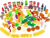 Kinderplay kuchyňské doplňky plastové 120Ks Náhled obrázku produktu 1