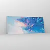 Bilder auf glas - Einteilig - Abstraktion blau gemalt - Produktbild-Vorschau 4