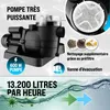 MONZANA Pompe filtre à sable 13.2 m³ préfiltre 25kg verre Voir les images du produit 2