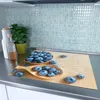 Spritzschutz Herdabdeckplatte Schneidebrett aus Glas Produktbild-Vorschau 2