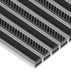 Aluminium Fußmatte mit Gummi-Bürsteneinlage, Clean Produktbild-Vorschau 1