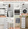 COSTWAY Wąska szafka do przechowywania do małych Podgląd zdjęcia produktu 8
