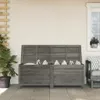 vidaXL Zahradní truhla antracit 150x50x56,5 cm z jedlového Náhled obrázku produktu 2