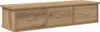 vidaXL Nástenná skrinka Artisan dub 88x26x18,5 cm materiál Náhľad obrázku produktu 1