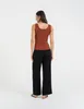 Top - Damenmode Größe S - Tanktop orange - Shirt - Produktbild-Vorschau 5
