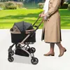 WÓZEK DLA PSA KOTA SKŁADANY TRANSPORTER NOŚNOŚĆ 30 KG 105 x Podgląd zdjęcia produktu 6