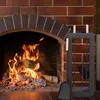 Relaxdays Kaminbesteck, 5-teilige Kamingarnitur mit Produktbild-Vorschau 2