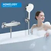 Homelody Brausebatterie-Set, Brausebatterie mit Handbrause Produktbild-Vorschau 13