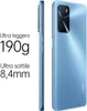 A product shot of a smartphone with accompanying text highlighting its features. Podgląd zdjęcia produktu