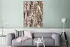 MuchoWow® Poster Tiermuster - Schuppen - Braun 90x120 cm - Produktbild-Vorschau 5
