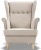 Loungesessel für das Wohnzimmer, Beige Produktbild-Vorschau 2