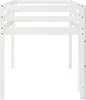 Homestyle4u Hochbett Weiß 90x200 Massivholz Kinderhochbett Produktbild-Vorschau 16