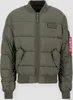 ALPHA INDUSTRIES MA-1 PUFFER BOMBER Grün Produktbild-Vorschau 6