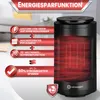 Heizlüfter energiesparend 1200 Watt Keramik Elektroheizer - Produktbild-Vorschau 6