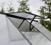 Close-up of an open vent on a greenhouse roof. Produktbild-Vorschau