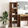 vidaXL Bücherregal Altholz-Optik 40x30x152 cm Holzwerkstoff Produktbild-Vorschau 2
