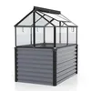 Vitavia Hochfrühbeet "Paris" granit / schwarz 3 mm ESG Produktbild-Vorschau 2