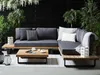 BELIANI Lounge Set Hellbraunes Akazienholz 5-Sitzer mit Produktbild-Vorschau 2