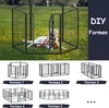 XINZI 8-teilig Welpenauslauf 80cm hoch, Welpenlaufstall mit Produktbild-Vorschau 3