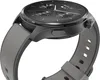 Side view of a smartwatch with a gray band and black casing. Náhled obrázku produktu