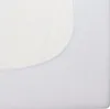 A close-up view of a white fitted sheet with a textured pattern visible underneath. Produktbild-Vorschau