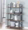 VDD Industrial Vintage Design Wandregal Bücherregal Stabil Produktbild-Vorschau 2