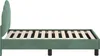 vidaXL Dětský rám postele s čelem mořsky zelený 70 x 140 cm Náhled obrázku produktu 6