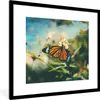 MuchoWow® Gerahmtes Poster Schmetterling - Blumen - Garten Produktbild-Vorschau 1