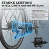 Unisex E-bike 28 Zoll 175 - 210 cm Rostfreie Produktbild-Vorschau 6