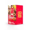 Weihnachts-Glaslaterne, Weihnachtsgeschenk FCL-10 rot-gold Produktbild-Vorschau 1