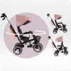 MoMi IVI Kinderdreirad 3-in-1 Rosa – 360° drehbarer Sitz, Produktbild-Vorschau 14