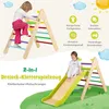 2 in 1 Kletterdreieck mit Rutsche, Indoor Klettergerüst, Produktbild-Vorschau 2
