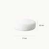 Candele galleggianti maxi, bianche, BOLSIUS, 29/77 mm, Anteprima dell’immagine prodotto 11