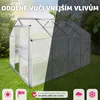 Skleník 7,7 m³ 185 x 250 x 195 cm Náhled obrázku produktu 9