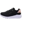 A black sneaker with a white sole and rose gold accents is shown against a white background. Anteprima dell’immagine prodotto