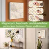 banjado Schlüsselkasten aus Metall, 30x30cm groß mit 32 Produktbild-Vorschau 3