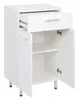 Astor Commode Lupo Blanc brillant 49,7x35,2x84cm MDF 2 Voir les images du produit 3