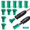10 paires de capuchons anti-poussière en silicone IP67 Voir les images du produit 1